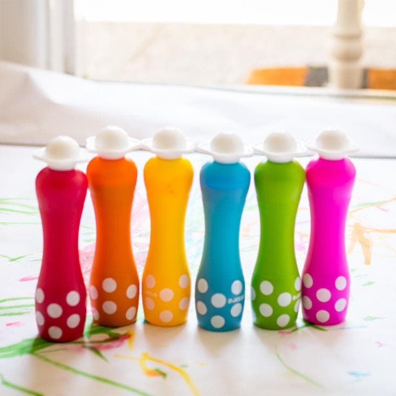 Close-up detail of the 6 Foam Markers