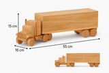 Kids Wooden Cargo Truck QToys