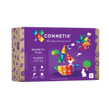 Connetix Tiles 126 Piece Starter Rainbow Ball Run Bundle