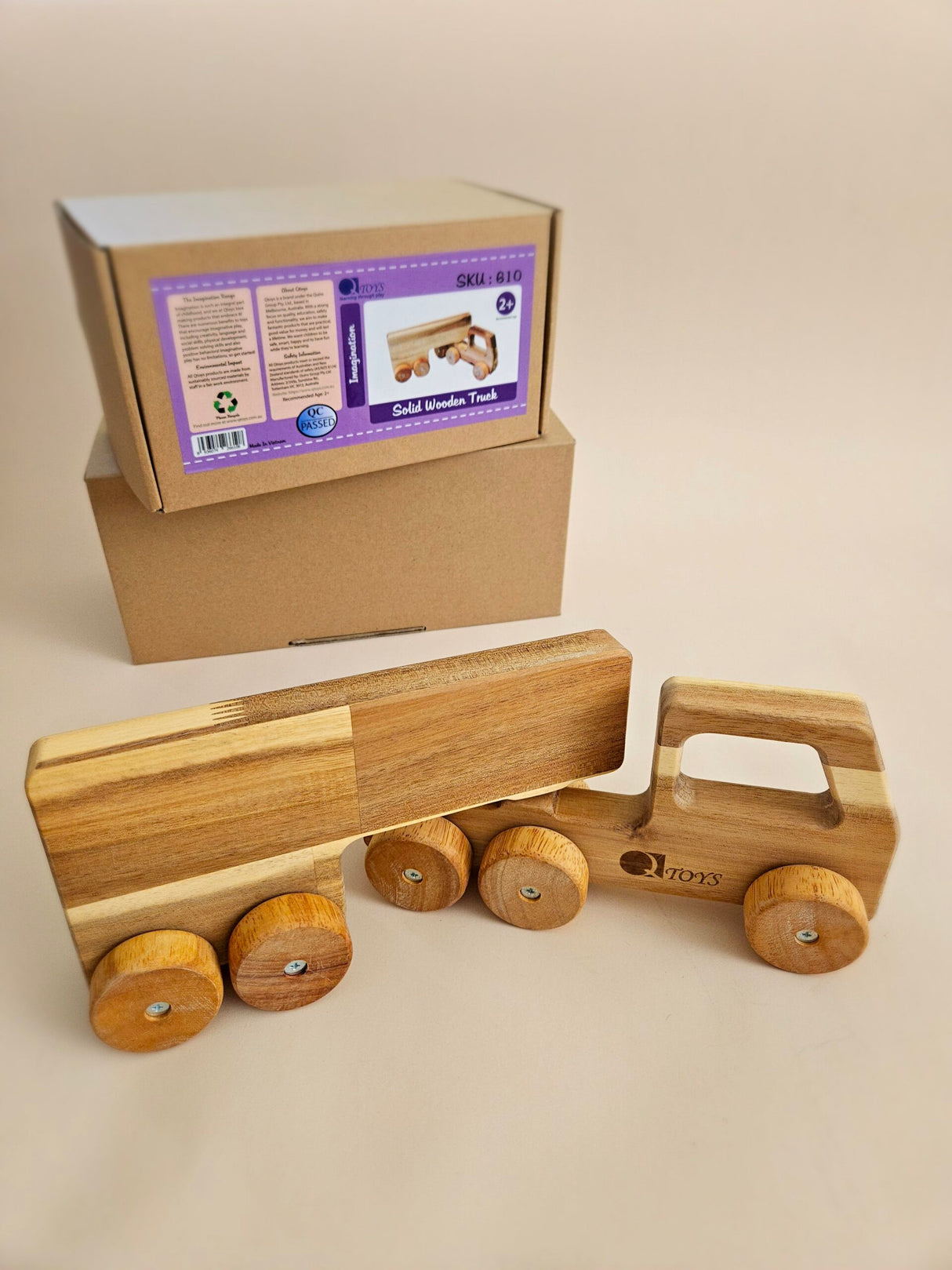 Solid Wooden Truck