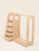 Montessori Wardrobe with Drawers - Pre Order Late August