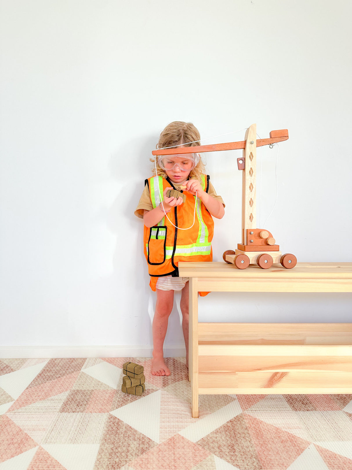 Wooden Crane