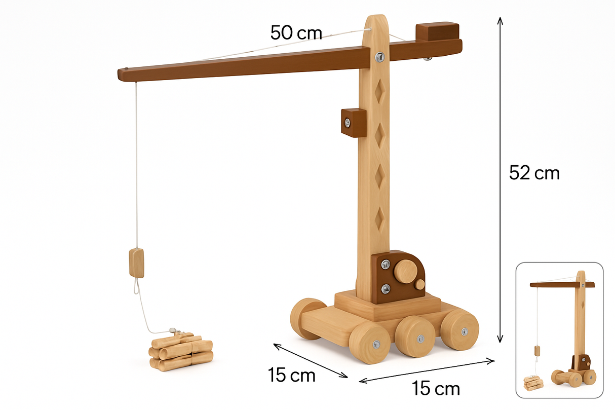 Wooden Crane