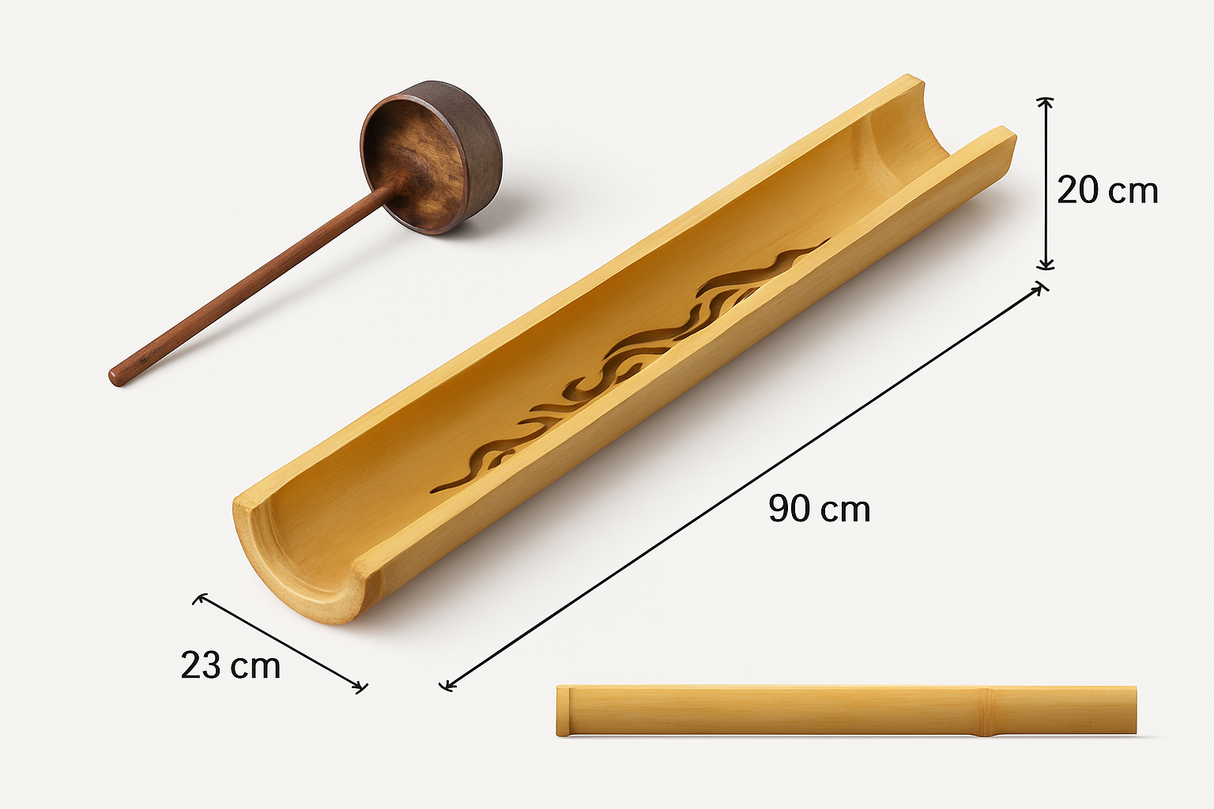 Bamboo Channel set of 18 pcs