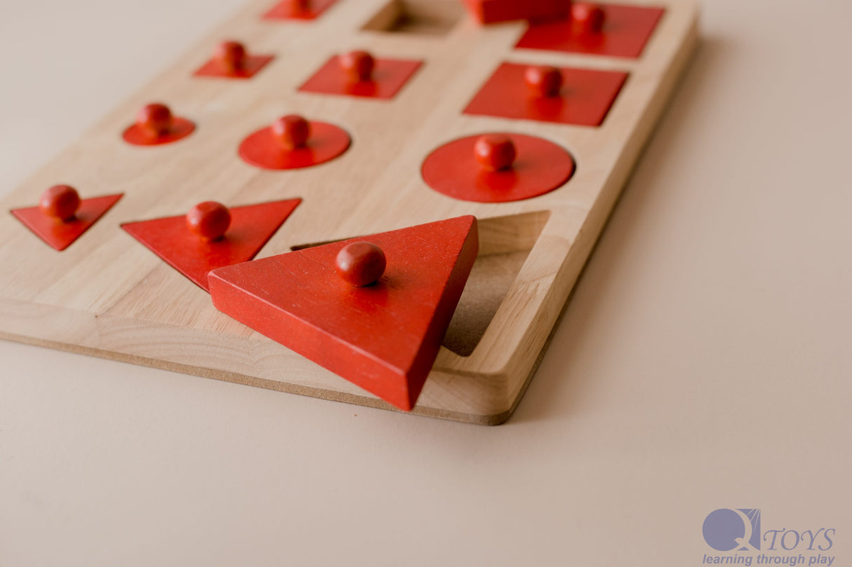 Toddler Knob Shape Puzzle