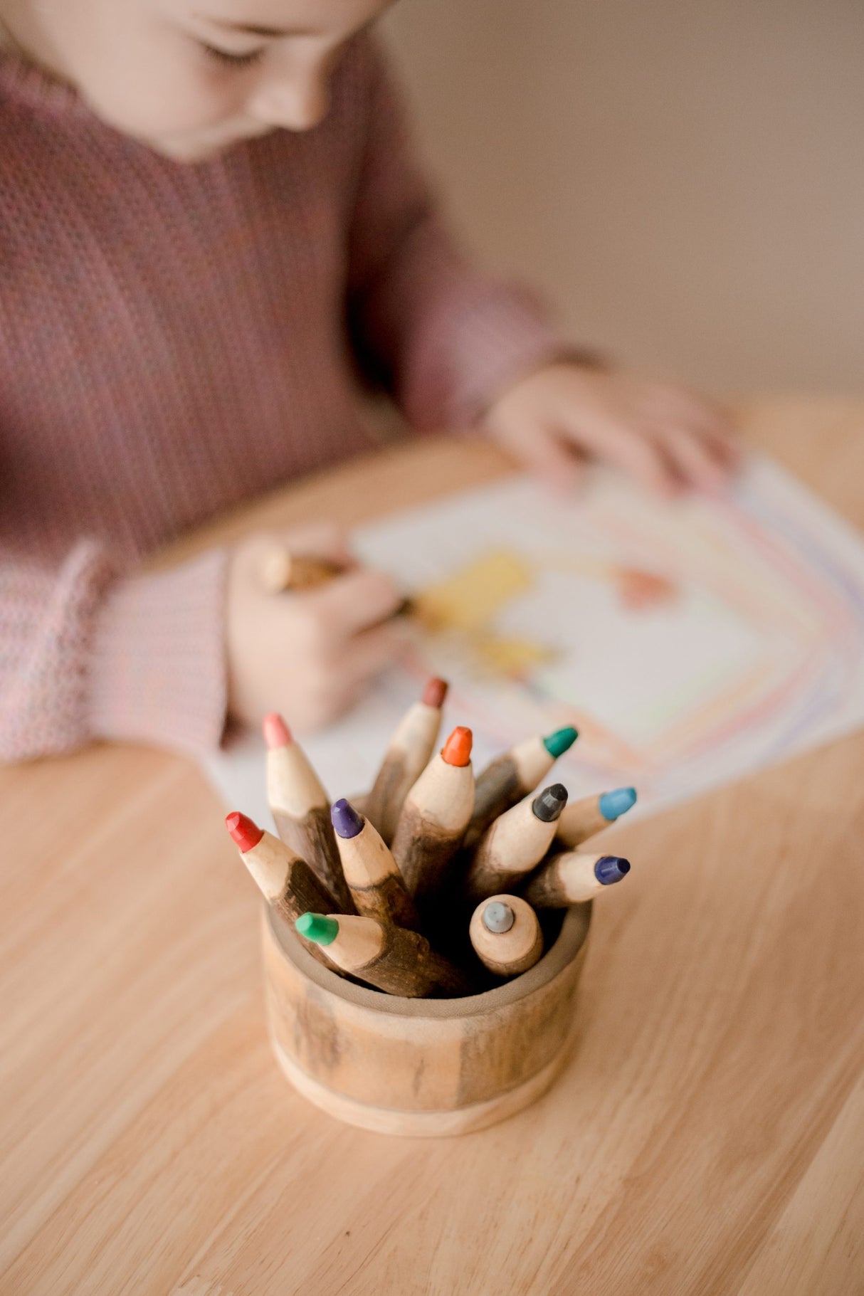 Tree Colour Pencil Set