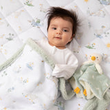 Organic Jersey Sherpa Blanket - Goosey Goosey