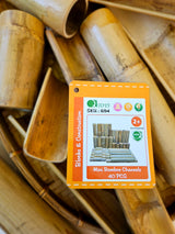 Mini Bamboo Channels - 40 pcs