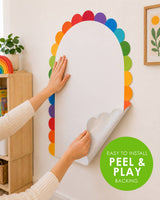 Magentic Wall Decal - Peel & Play Petal Design