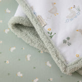 Organic Jersey Sherpa Blanket - Goosey Goosey