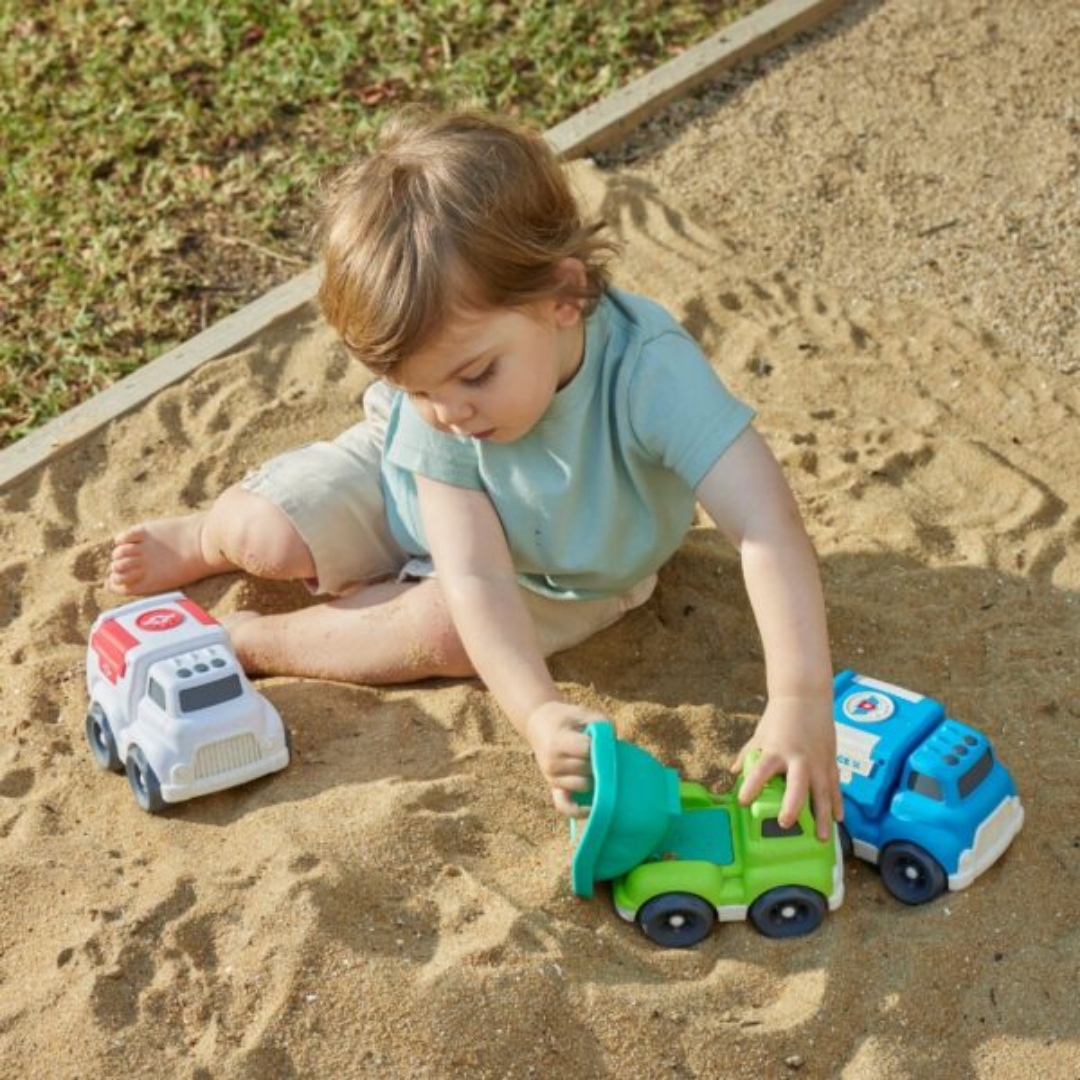 Close-up detail of the Bioplastic Utility Truck Medium