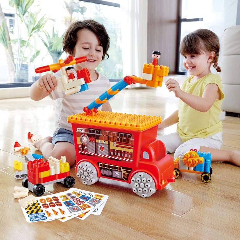 Fire Rescue Truck 106 Pcs
