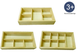 Montessori Sorting Trays Set of 3
