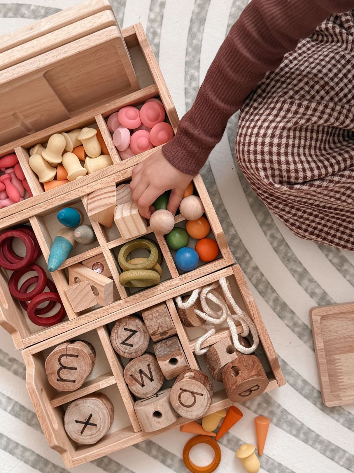 Montessori Sorting Trays Set of 3