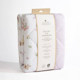 Organic Reversible Cot Comforter - Whimsical Wonderland
