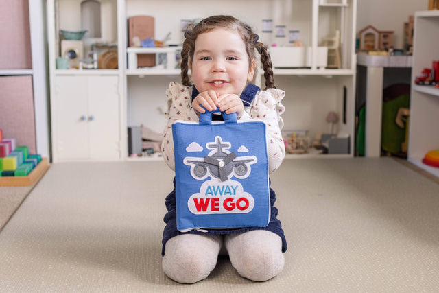 Fabric Activity Book - Away We Go