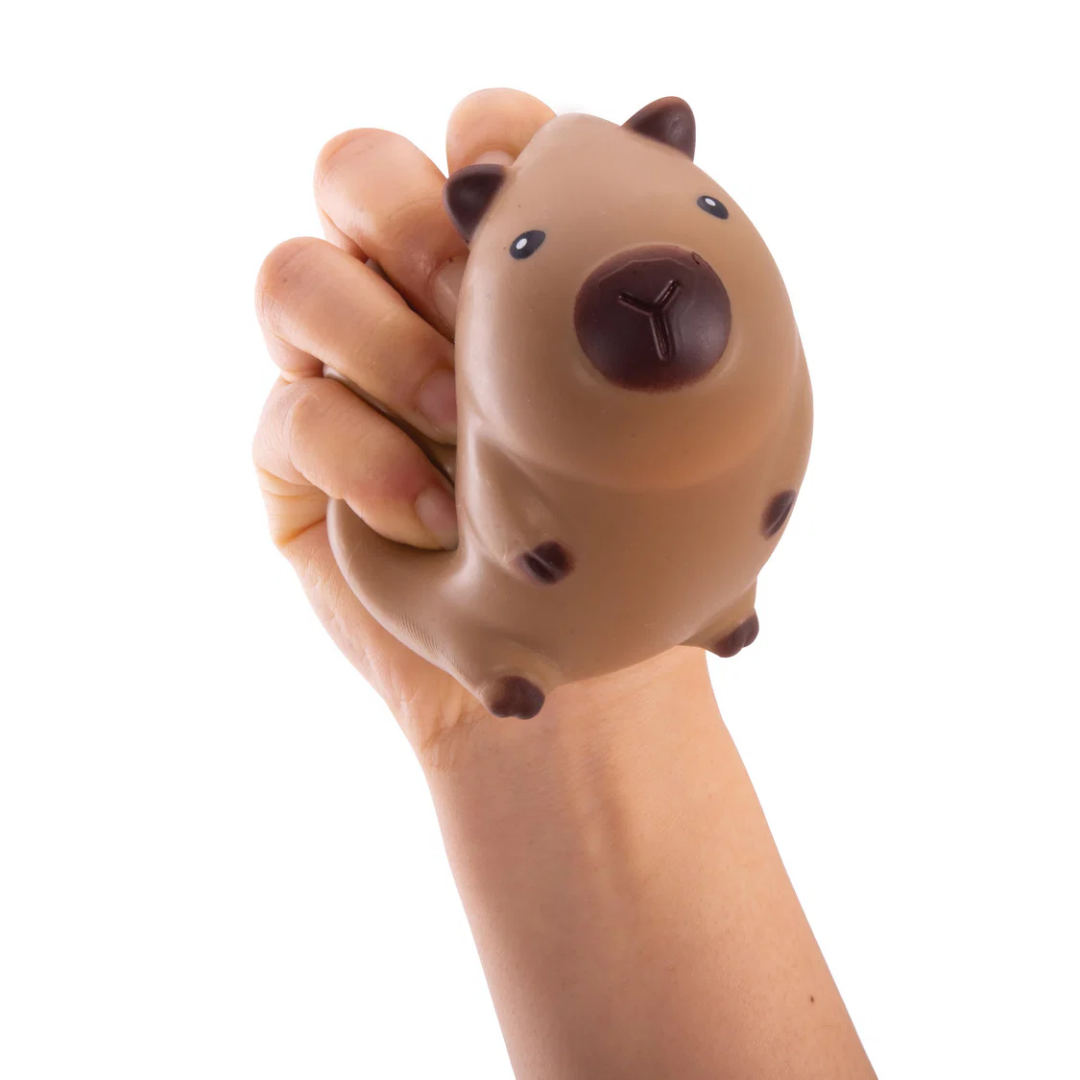Close-up detail of the Squishy Capybara