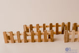 Wooden Fences – Set of 4