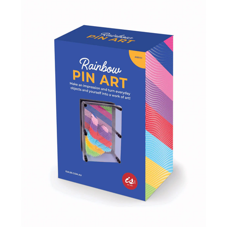 Rainbow Pin Art Multi-Coloured