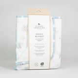 Sherpa Blanket - Elephant Playtime