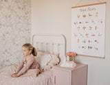 Yoga Poses Poster for Kids – Mindfulness Wall Print