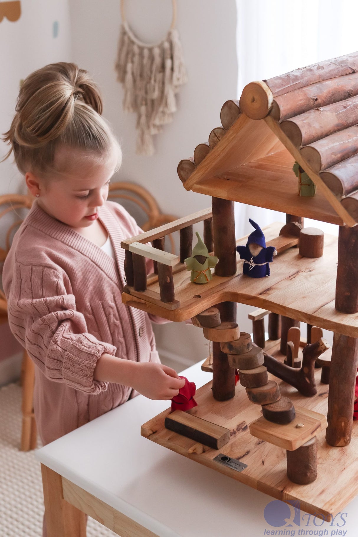 Cottage Wooden Doll House