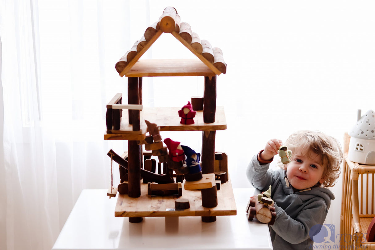 Cottage Wooden Doll House