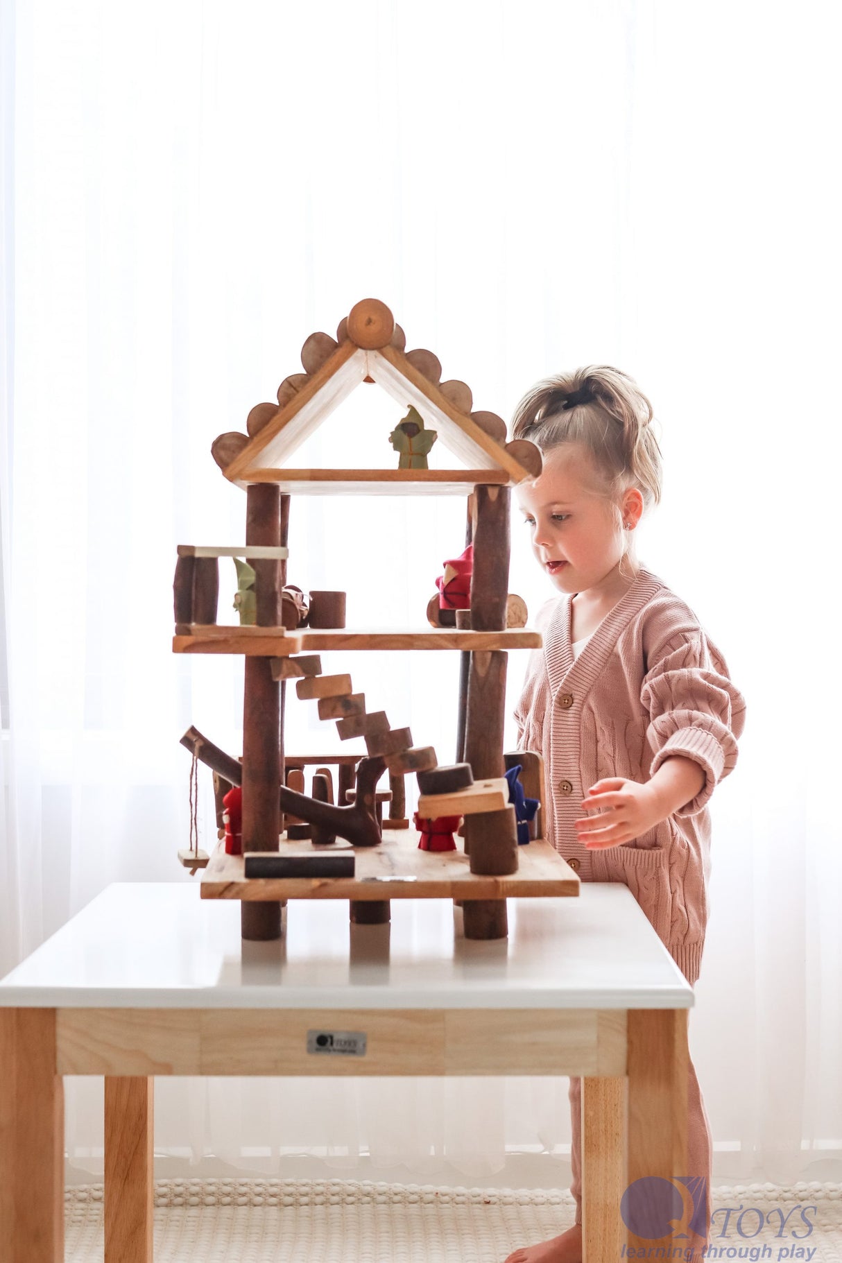 Cottage Wooden Doll House