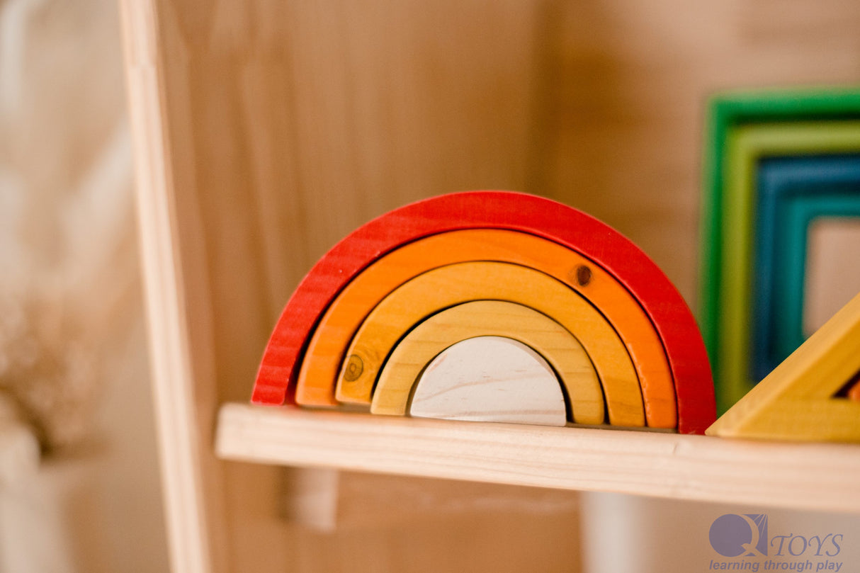 Rainbow Nesting Blocks