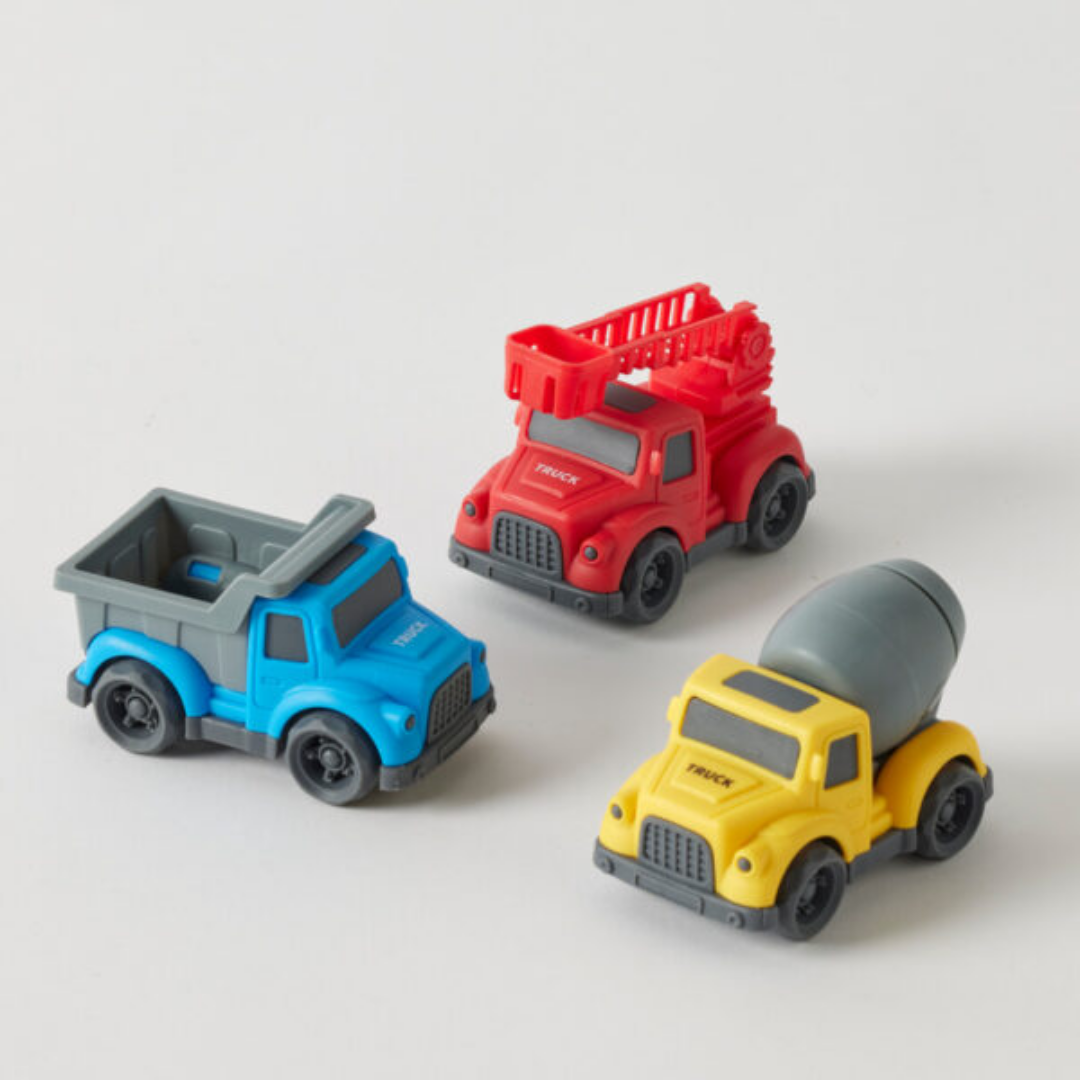 Close-up detail of the Stack & Play Utility Truck