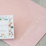 Kids Yoga Mat – Non-Slip, Eco-Friendly & Washable: Rose