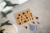 Two Toned Capital Letter Puzzle