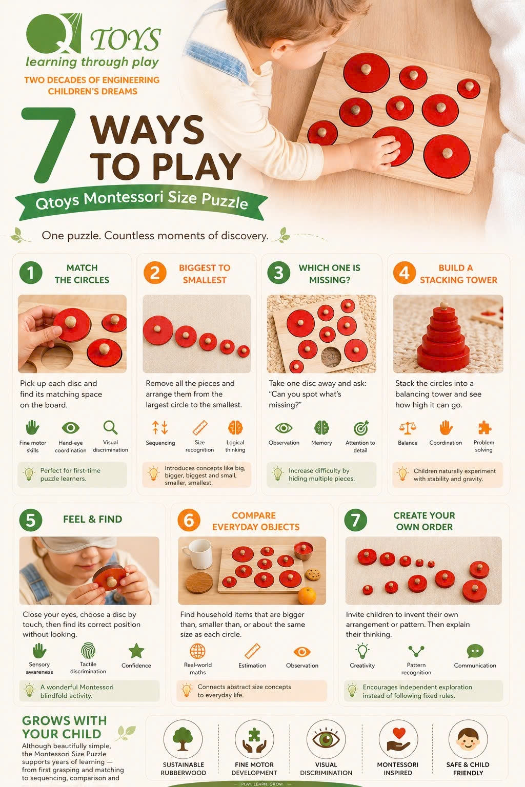 Montessori Size Puzzle