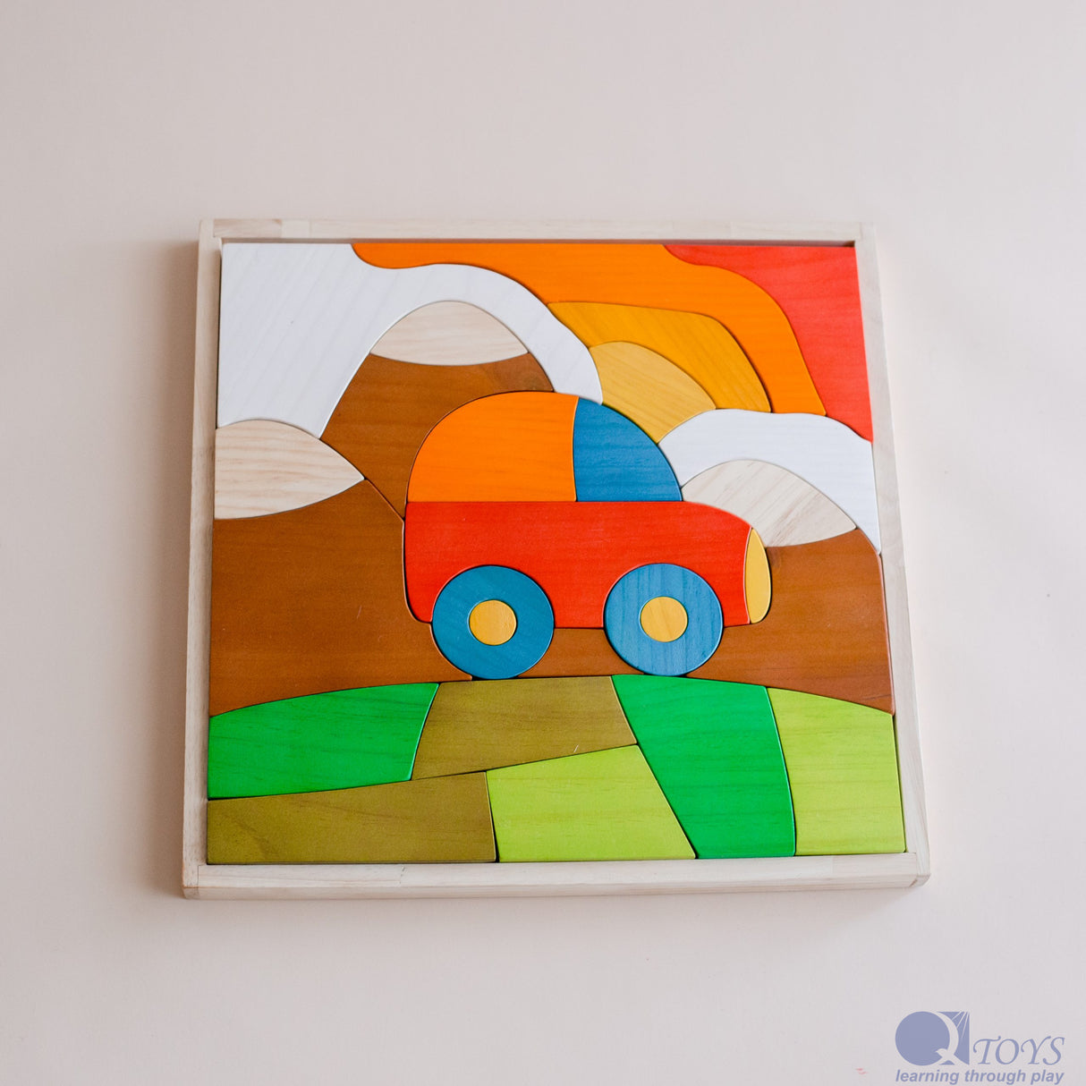 Car Puzzle & Play Set