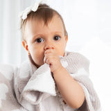Chenille Blanket - Grey Clouds