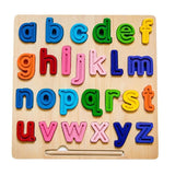 ABC (Lowercase) Chunky and Tracing Puzzle-Educational Play-My Happy Helpers