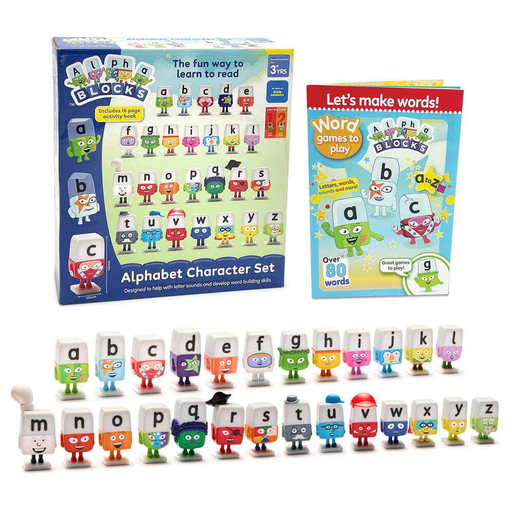 Alphablocks Alphabet Character Set