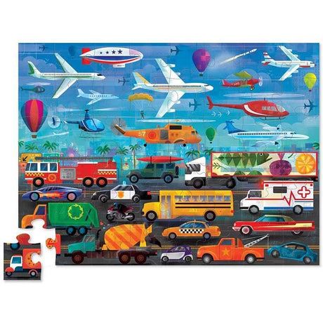 Above & Below - Things That Go - 48pc Puzzle-Educational Play-My Happy Helpers