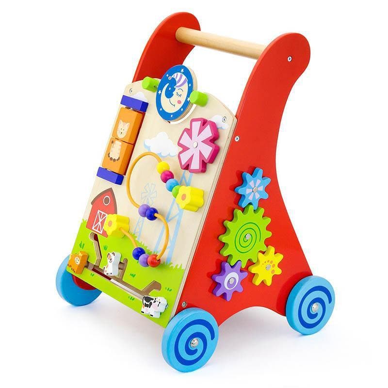 Activity Baby Walker - Red-Babies and Toddlers-My Happy Helpers