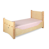 Adjustable Floor Bed- Varnished Birch-Furniture & Décor-My Happy Helpers