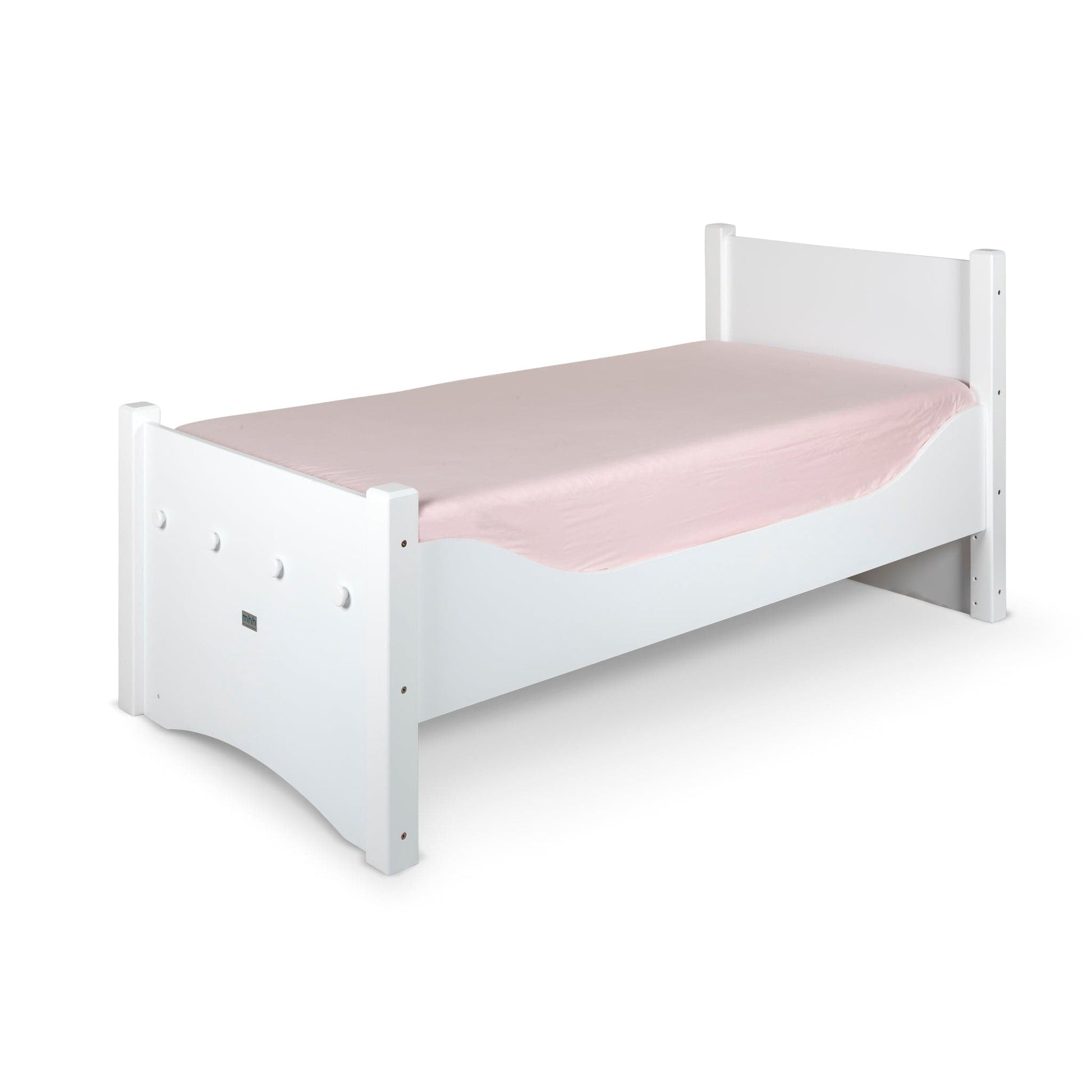 Adjustable Floor Bed - White-Furniture & Décor-My Happy Helpers