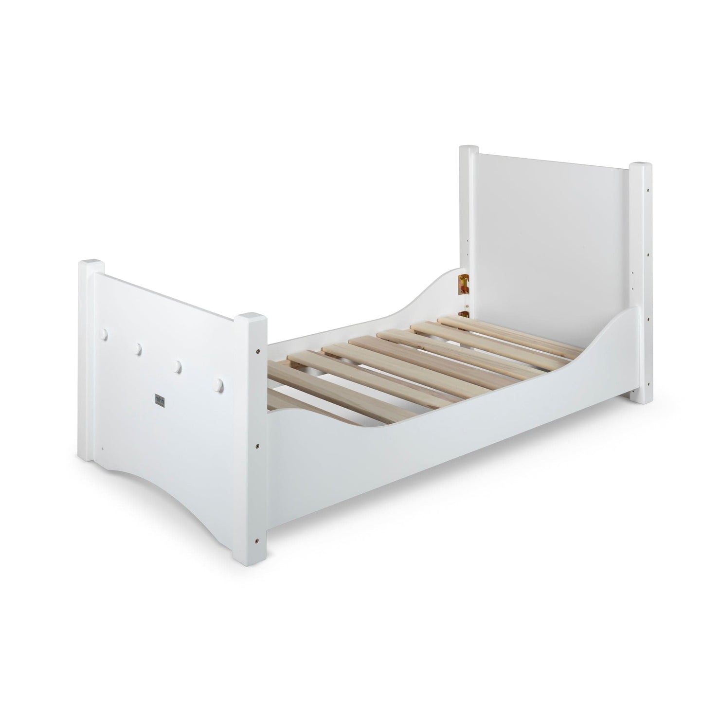 Adjustable Floor Bed - White-Furniture & Décor-My Happy Helpers