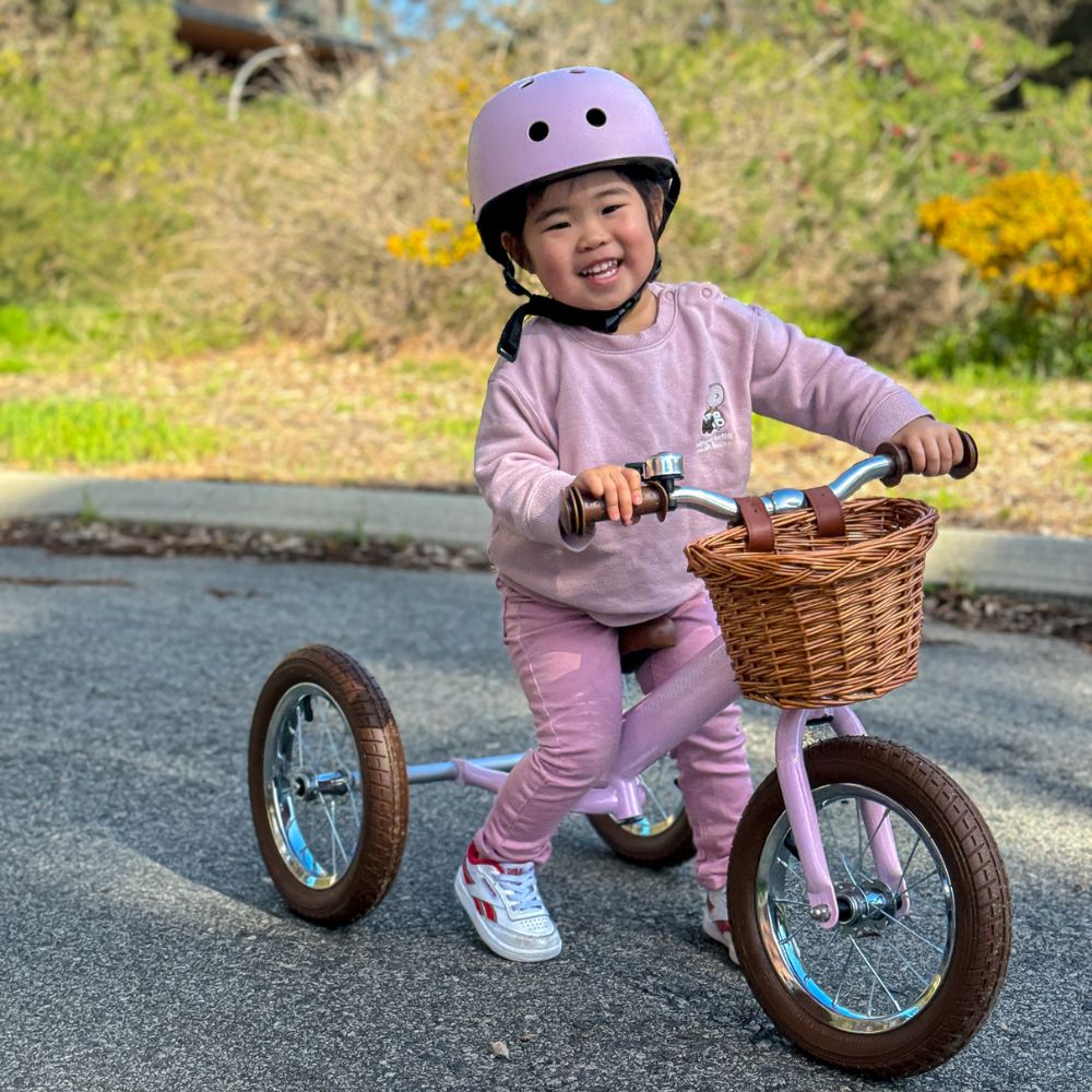 Adventure Awaits Steel Trike Bundle - Rose Pink
