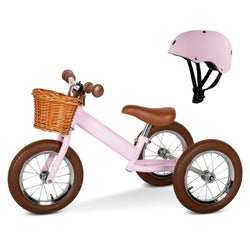 Adventure Awaits Steel Trike Bundle - Rose Pink