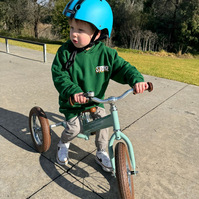 Adventure Awaits Steel Trike Bundle - Sage Green