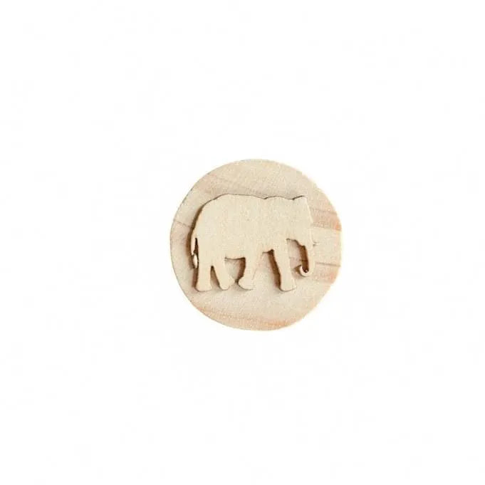 African Animal Playdough Stamps
