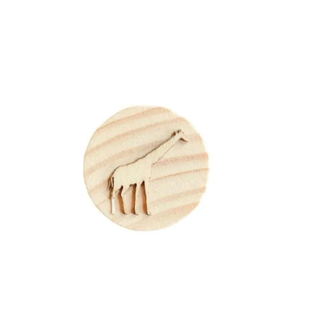 African Animal Playdough Stamps