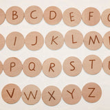 Alphabet Discs Dual Sided Upper and Lower Case