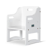 Aspire Montessori Table & 4 Chairs - White-Furniture & Décor-My Happy Helpers