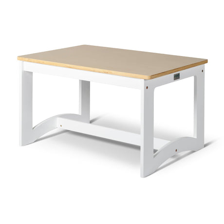 Aspire Montessori Table - White & Varnish-Furniture & Décor-My Happy Helpers